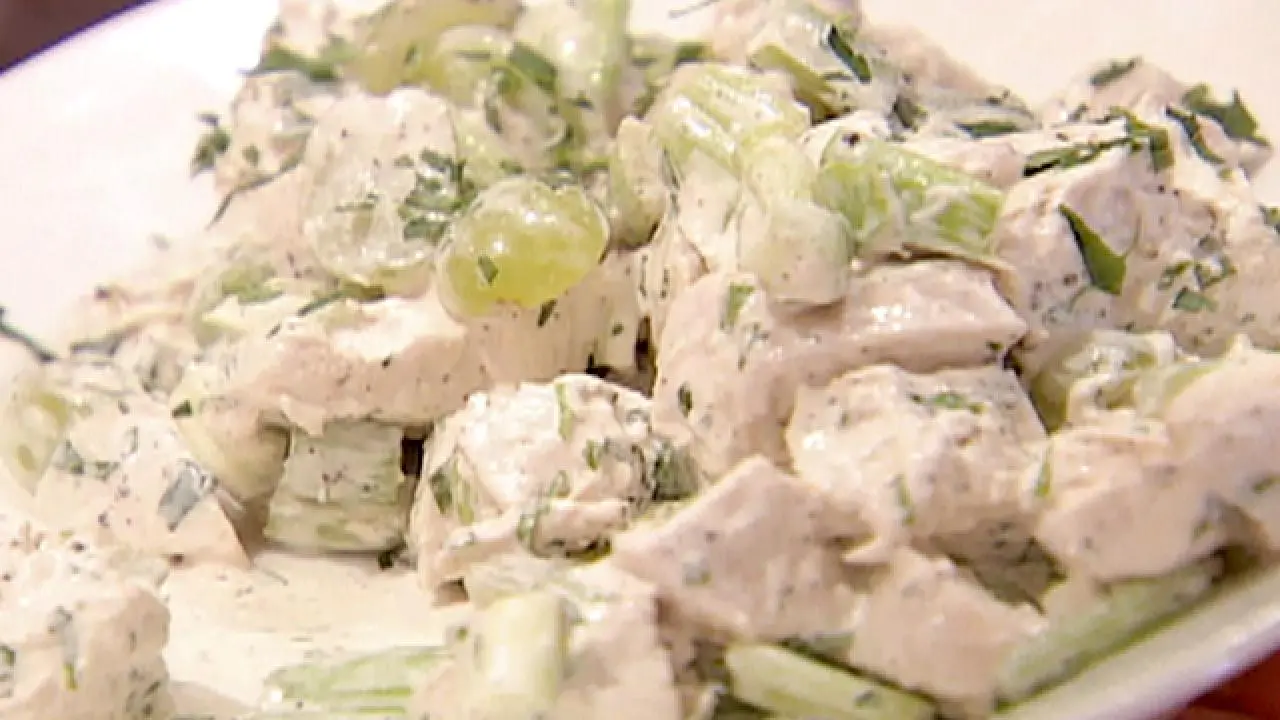 Chicken Salad Veronique