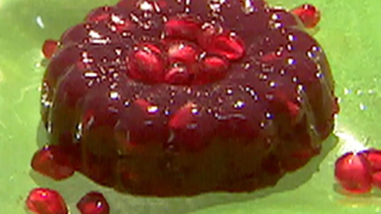 Pomegranate Gelatin