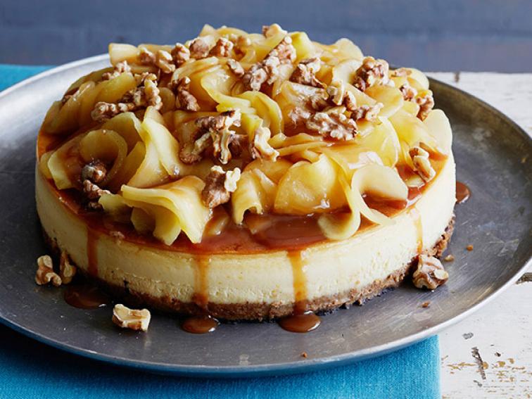 Caramel Apple Cheesecake Recipe Bobby Flay Food Network