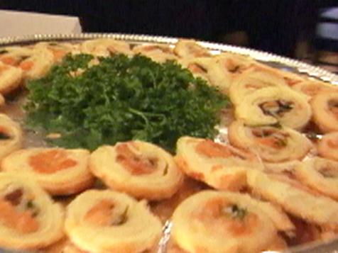 Prosciutto and Spinach Pinwheels