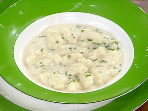 Potato Gnocchi with a Gorgonzola Sauce