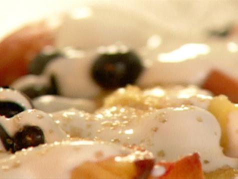 Peaches and Blueberries