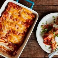 Tyler Florence’s Chicken Enchiladas.