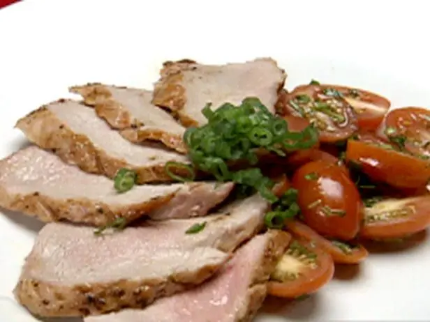 Pork Tenderloin with Dijon Brown Sauce Recipe | Robert Irvine