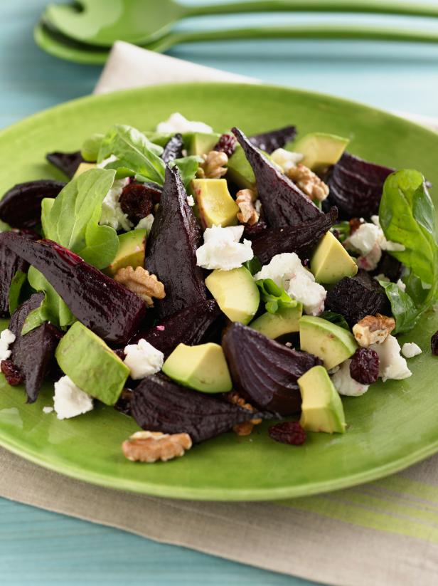 Beet and Goat Cheese Arugula Salad_image