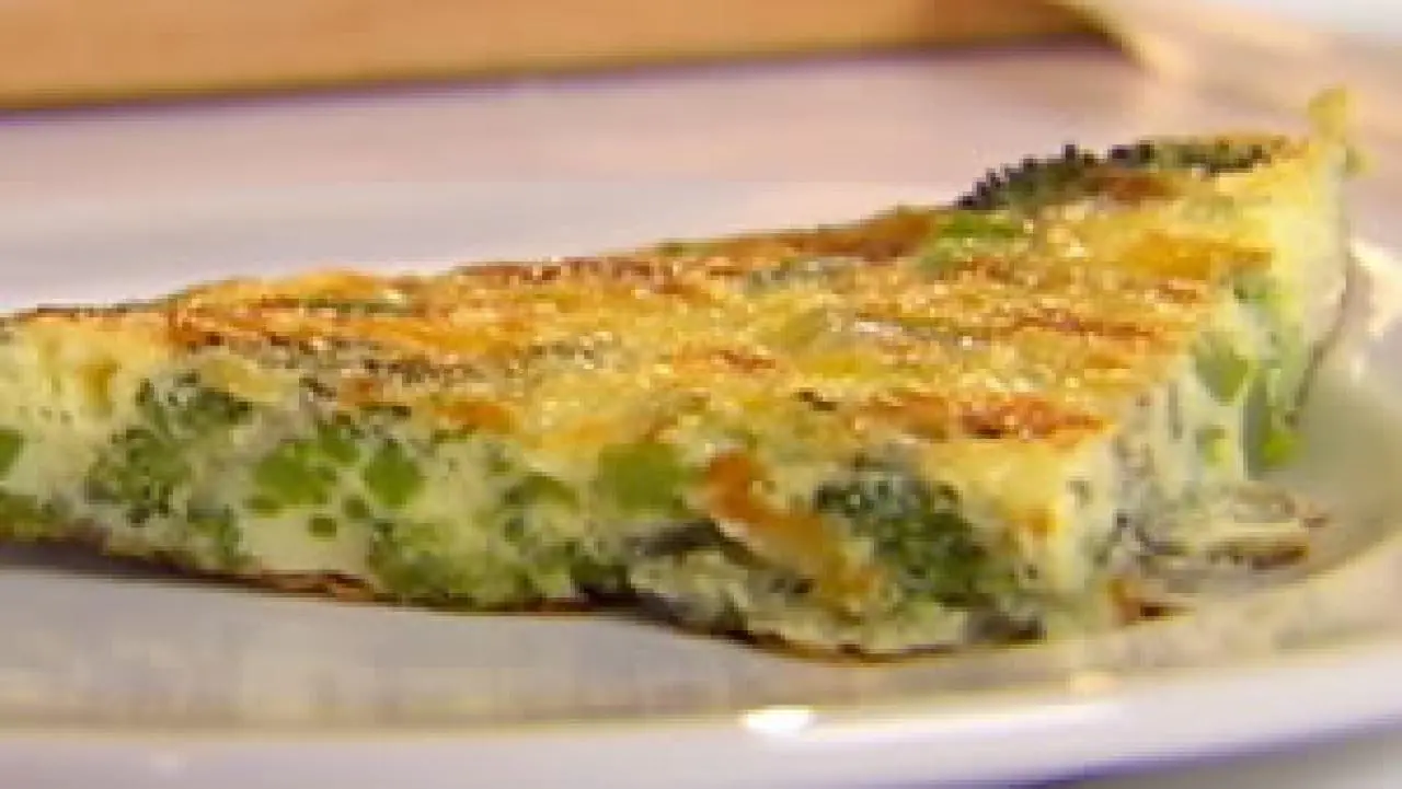 Broccoli and Cheddar Frittata