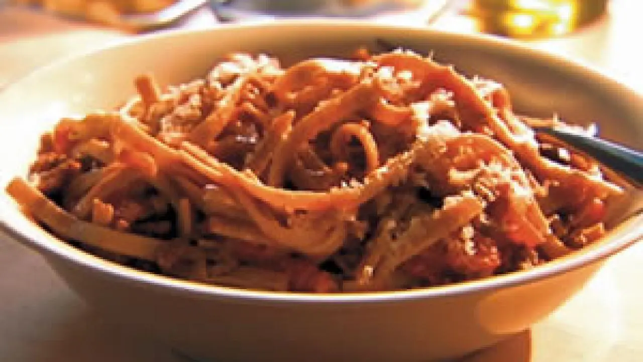 Fettuccini Bolognese
