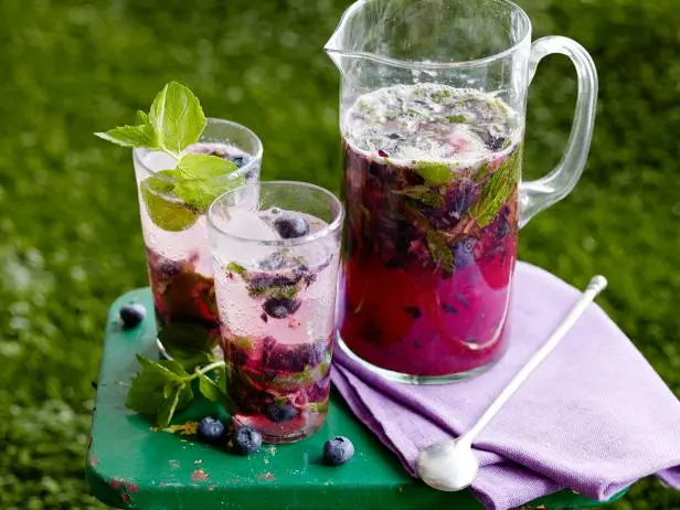 Blueberry Ginger Mojito Pitchers Recipe | Tyler Florence | Food Network