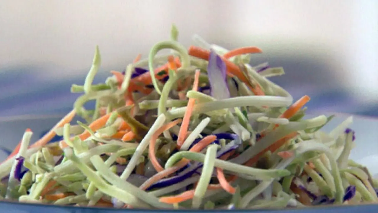 Sweet and Spicy Broccoli Slaw