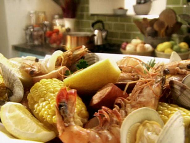 Shrimp Boil with Clams and Lemon_image