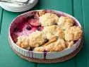 Blueberry and Nectarine Cobbler