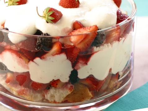 Strawberry-Blackberry Summer Trifle