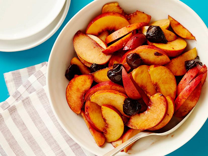 peaches-with-balsamic-cherries-recipe