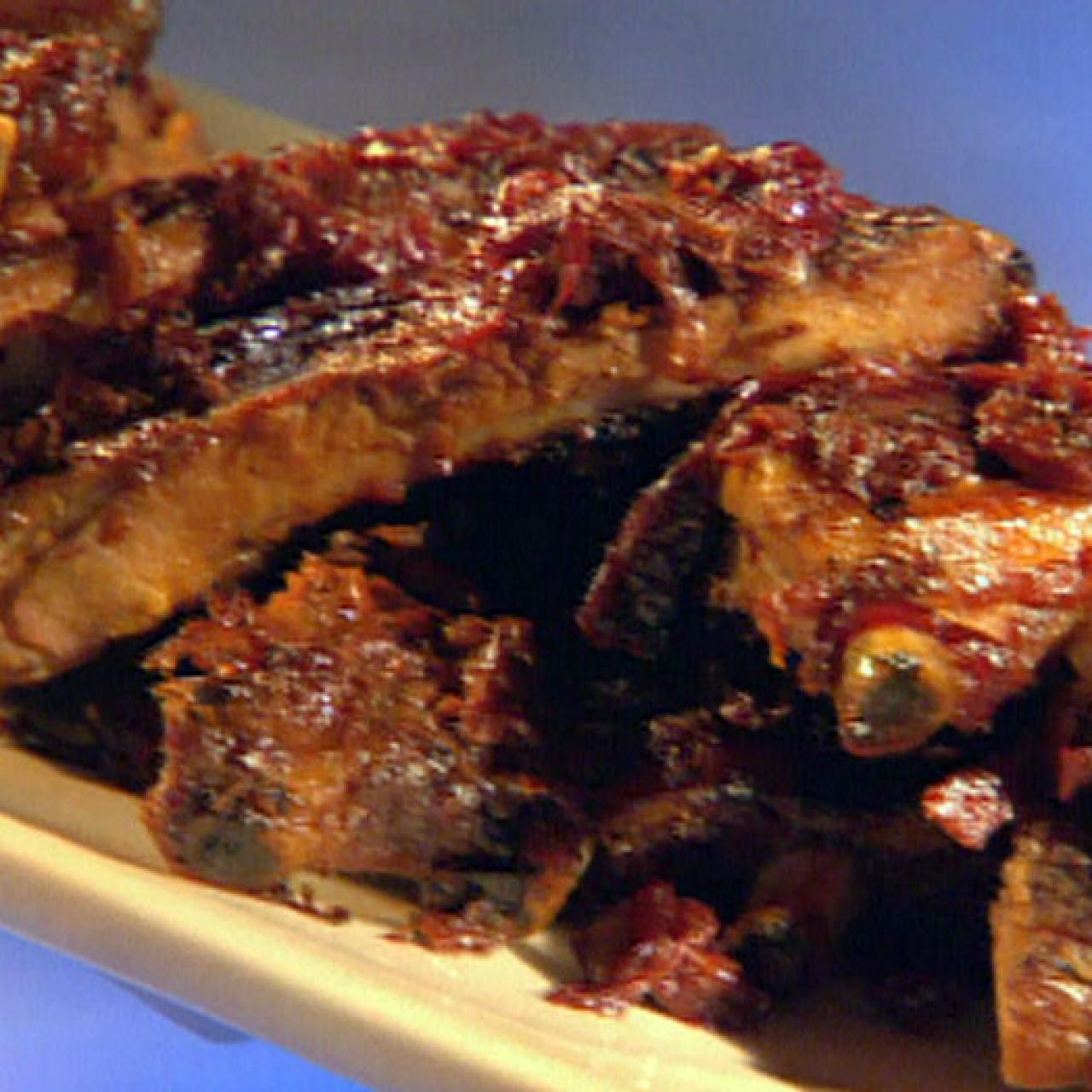 Cherry Apple Habanero Glazed Ribs