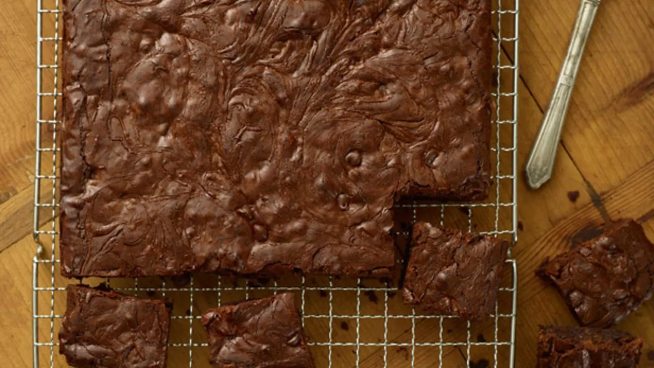 Peanut Swirl Brownies