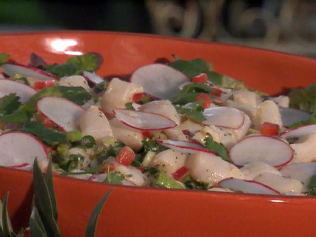 Bay Scallop and Grapefruit Ceviche with Avocado and Radish Recipe ...