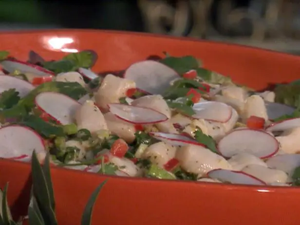 Bay Scallop And Grapefruit Ceviche With Avocado And Radish Recipe 