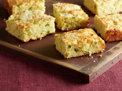 Ina Garten's Jalapeno Cheddar Cornbread for The Cat's Away as seen on Food Network's Barefoot Contessa