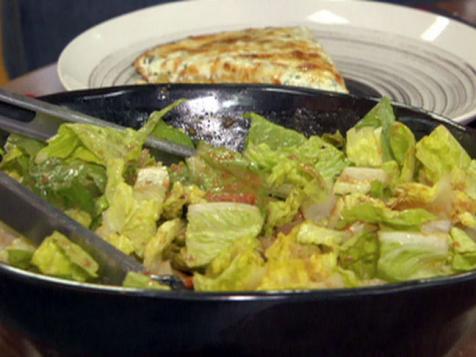 Roasted Tomato Dressed Romaine Salad