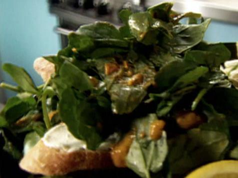 Watercress Salad with Roasted Tomato Dressing