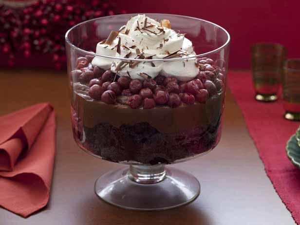 Chocolate Cherry Trifle Recipe | Nigella Lawson | Food Network