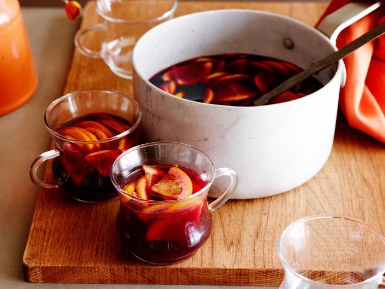 Mulled Red Wine Sangria Recipe Bobby Flay Food Network