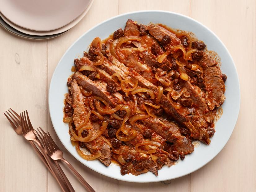 Ellie Krieger's Sweet and Sour Brisket for the Satisfaction Guaranteed episode of Healthy Appetite with Ellie Krieger, as seen on Food Network.