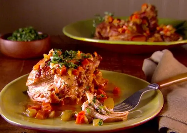Turkey Osso Buco with Parsley and Rosemary Gremolata