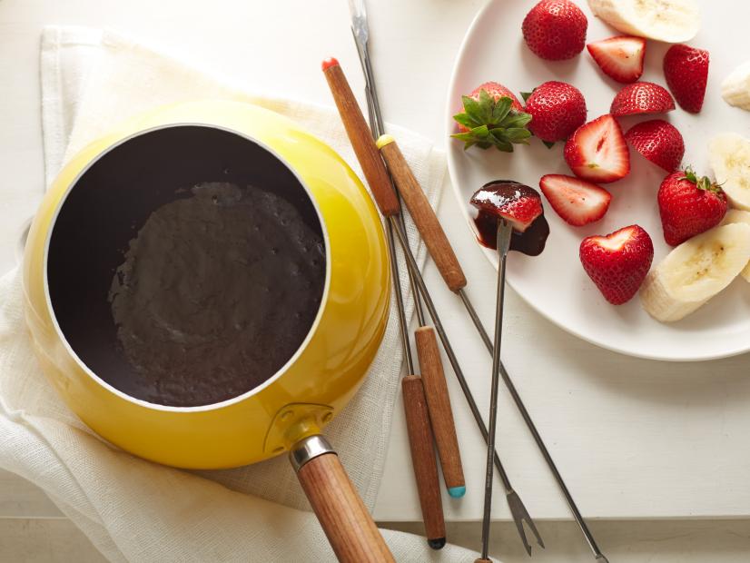 Ellie Krieger's Chocolate Fondue as seen on Food Network