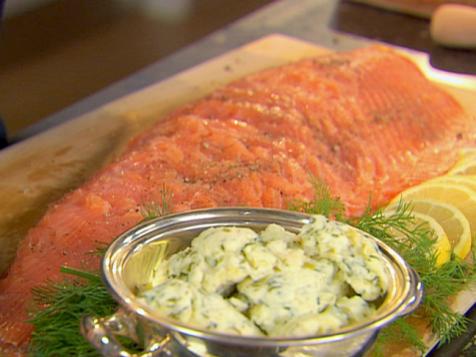Smoked Salmon and Herb Butter