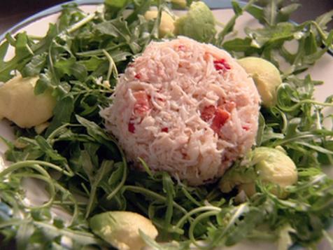 Crab and Avocado Salad with Japanese Dressing