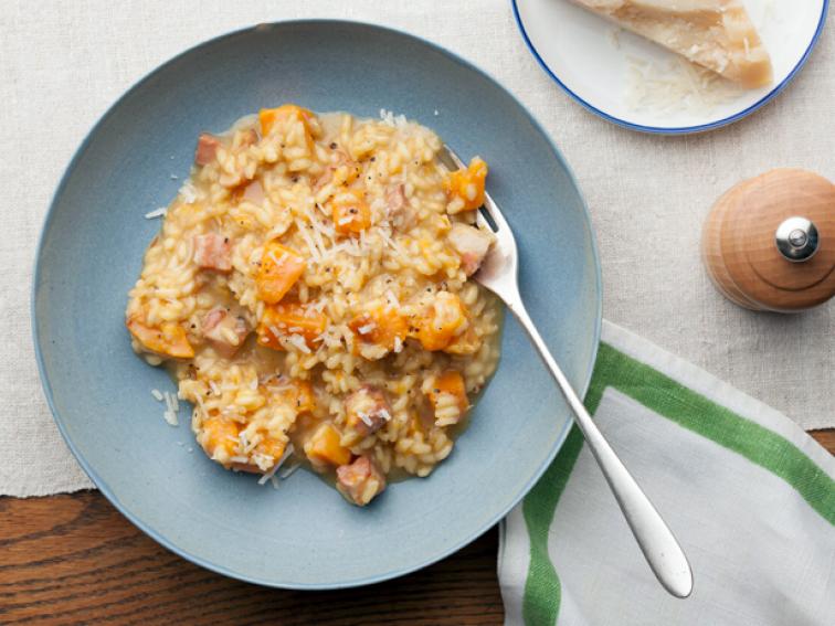 Saffron Risotto with Butternut Squash Recipe | Ina Garten | Food Network