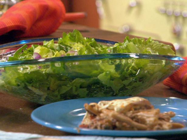 Whole-Wheat Skillet Lasagna and Escarole Salad