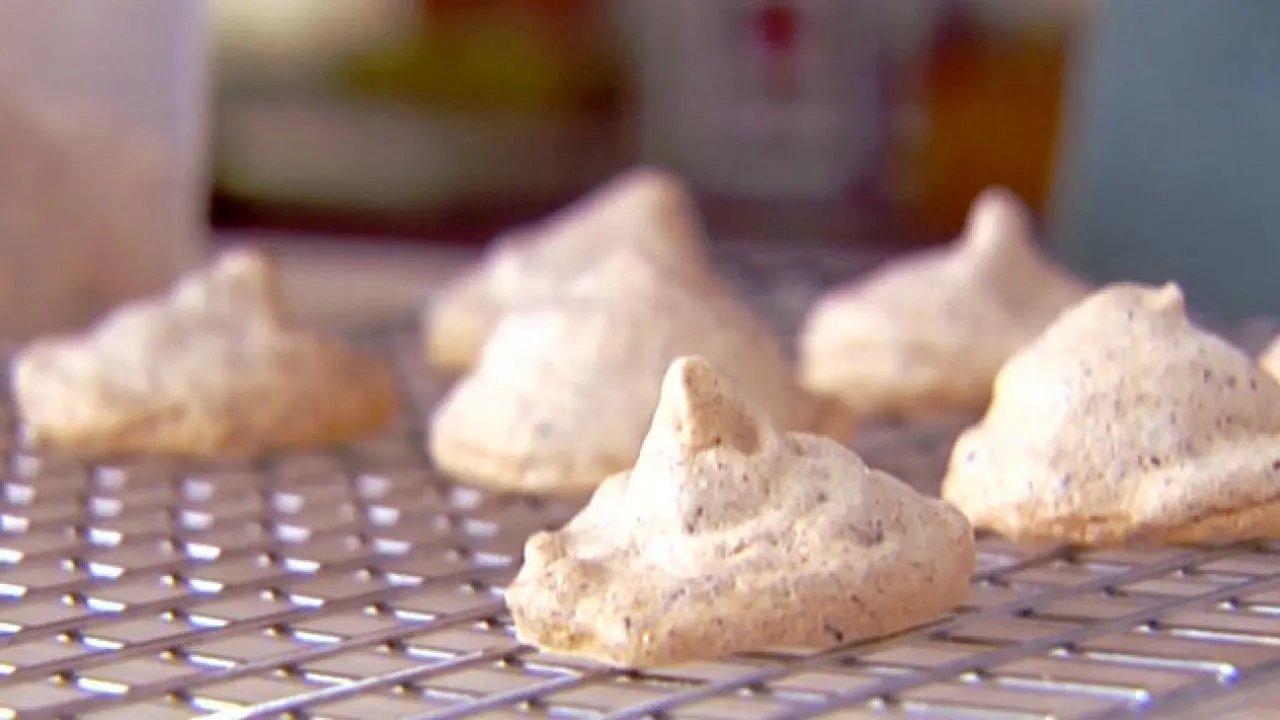 Chocolate Almond Meringues