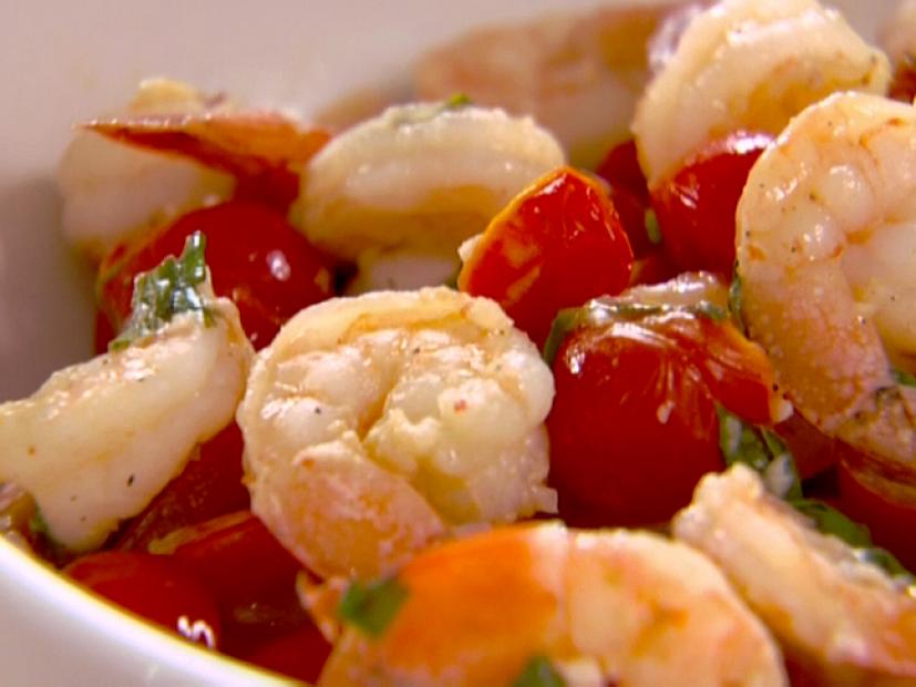 Garlic Basil Shrimp Recipe Ellie Krieger Food Network