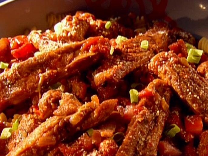 Braised Pork Ribs and Italian Sausage Recipe Guy Fieri Food Network