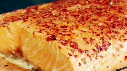 Cedar plank store salmon seasoning