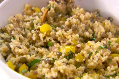 Herbed Bulgur-Lentil Pilaf