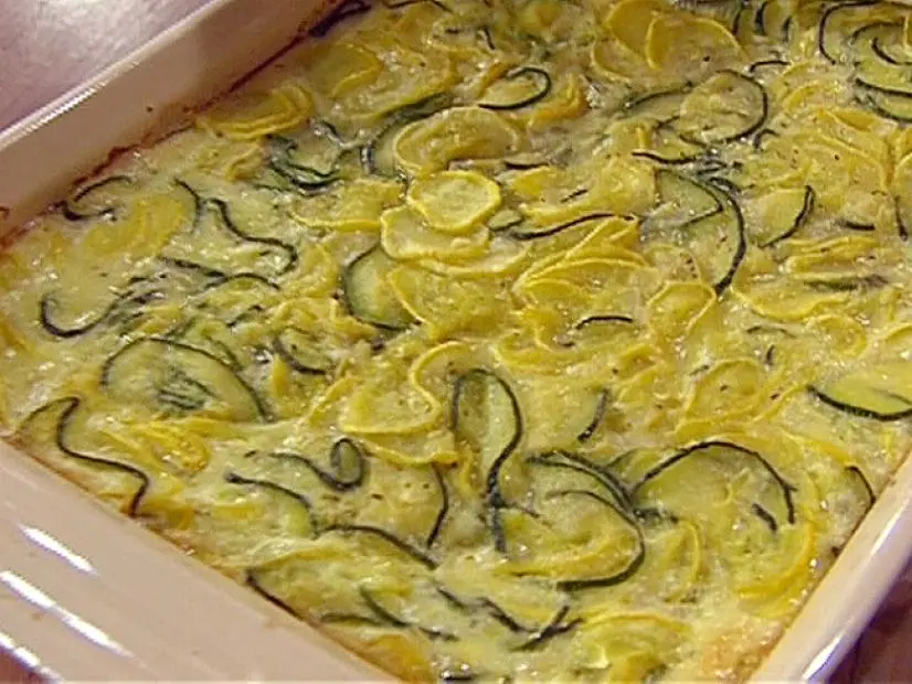 Zucchini and Summer Squash Casserole Recipe Emeril Lagasse Food Network