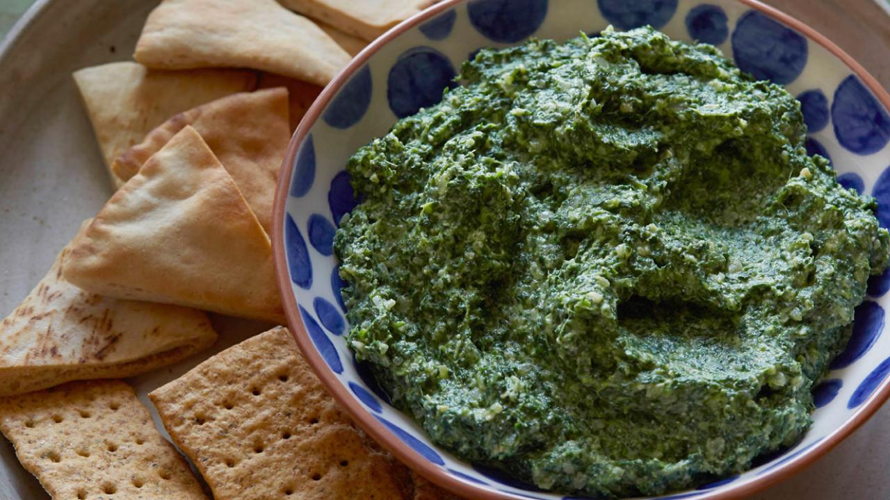Spinach Ricotta Dip and Sauce