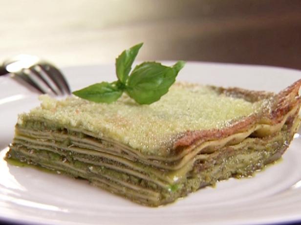 Pesto Lasagna Recipe | Aida Mollenkamp | Food Network