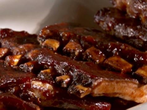 Cherry Cola Glazed Spare Ribs