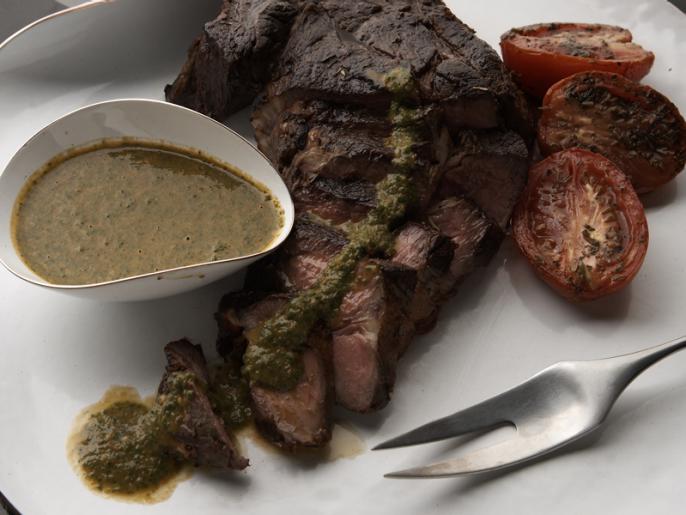 Roast Beef with Spicy Parsley Tomato Sauce Recipe Giada De Laurentiis