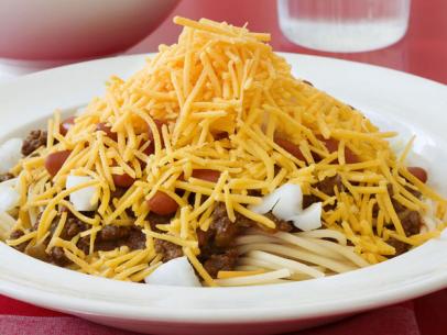 Cincinnati Chili Dogs with Chocolate : Recipes : Cooking Channel