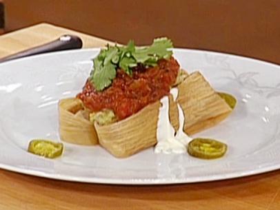 Cheese with Roasted Chile Tamales. Emeril LagasseEmeril LiveEM-1002