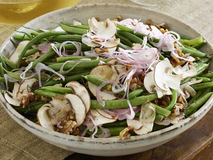 Green Bean and Mushroom Salad Recipe Food Network Kitchen Food Network