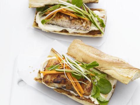 Curry and Coconut Mahi Mahi Sandwiches