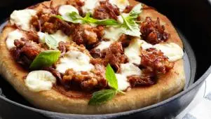 Oven "Fried" Pizza