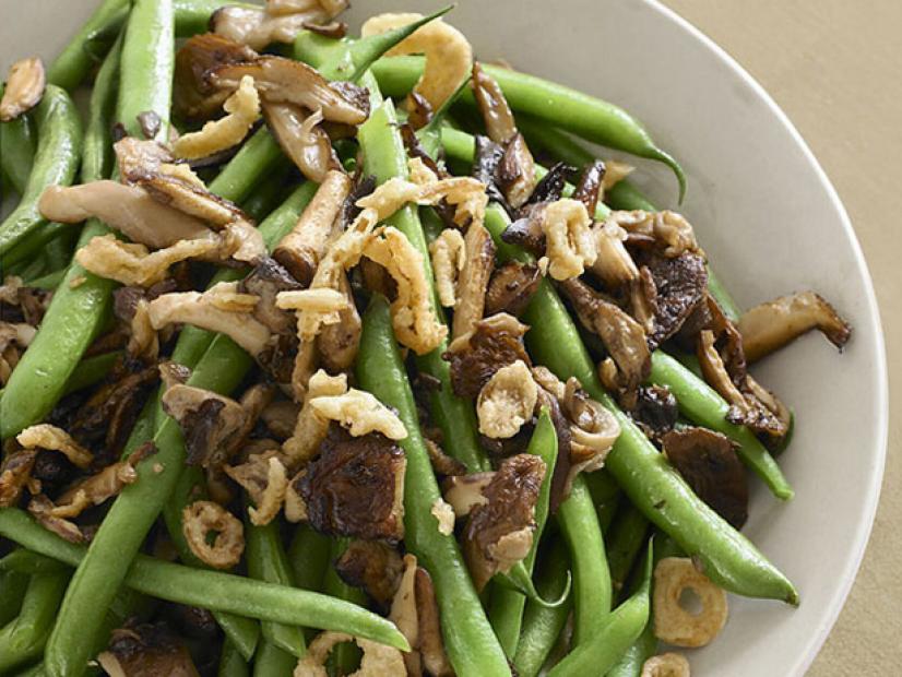 Sauteed Green Beans and Mushrooms Recipe | Food Network Kitchen | Food ...