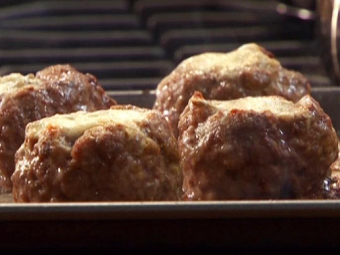 Gorgonzola Filled Meatballs, Bay and Onion Creamy Tomato Gravy Recipe ...